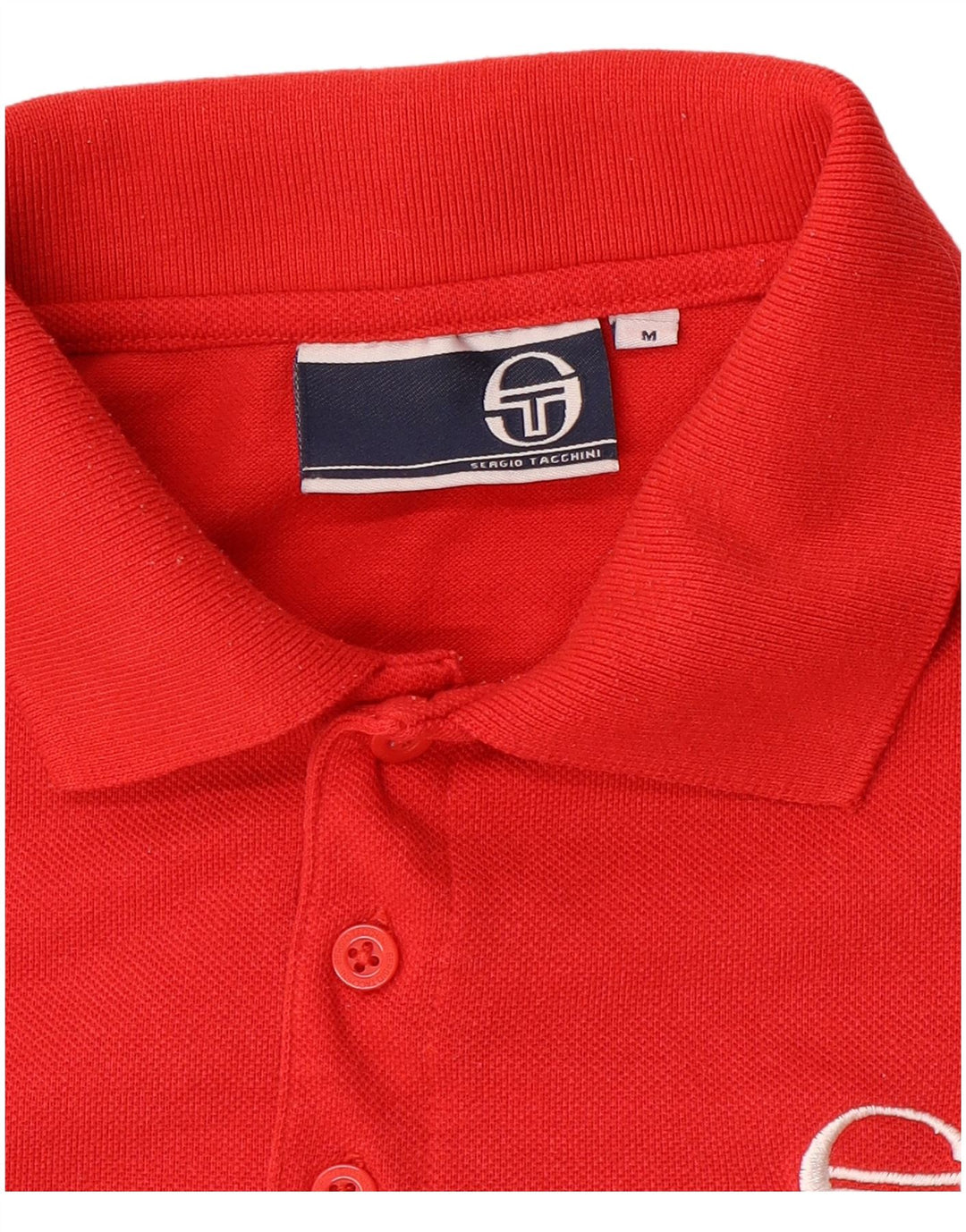Sergio Tacchini Herren Poloshirt Mittelrot