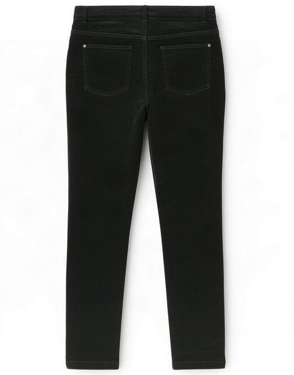 Seasalt Cornwall Womens Corduroy Trousers UK 12 Medium W34 L30 Green