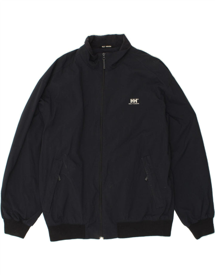 HELLY HANSEN Herren große Bomberjacke UK 42 XL Marineblau Polyester