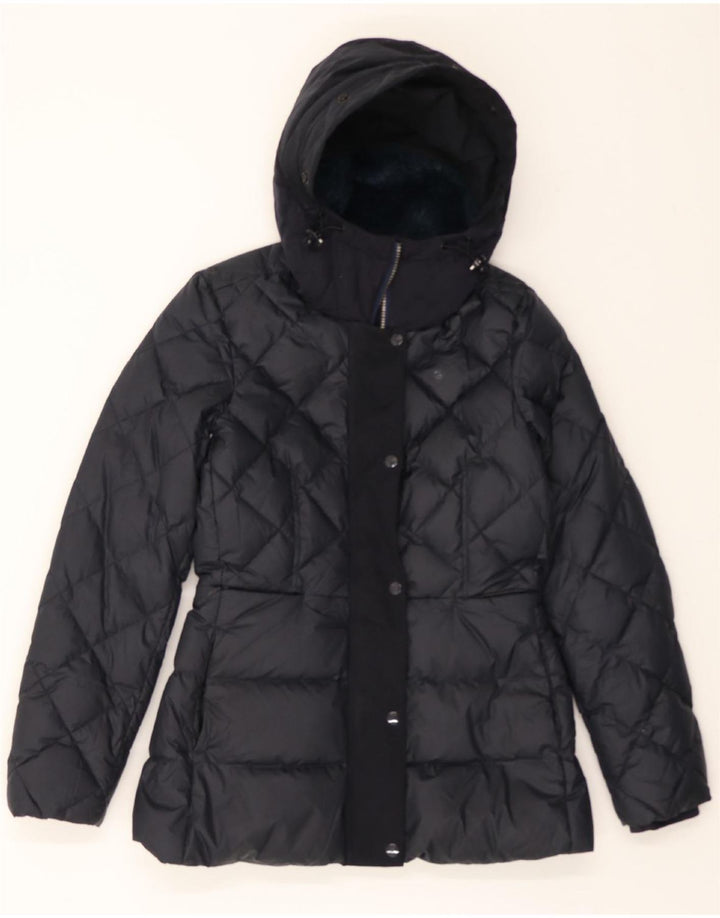 G-STAR Womens Hooded Padded Jacket UK 10 Small Black Polyester Vintage G-Star and Second-Hand G-Star from Messina Hembry 