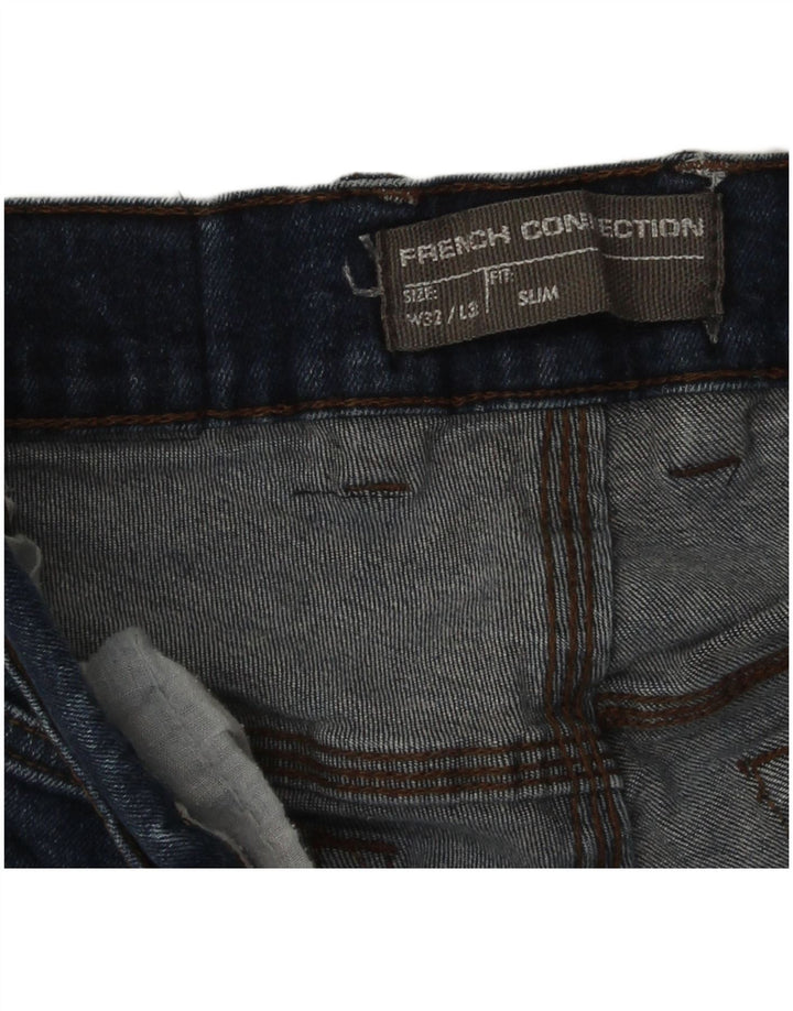 French Connection Damen Slim Jeans W32 L32 Blau