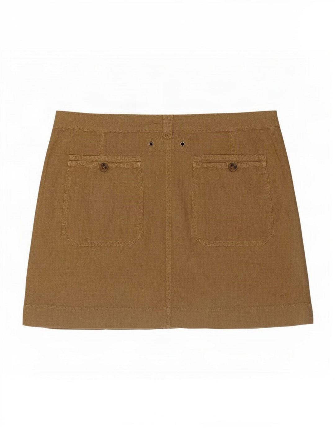 Massimo Dutti Damen Minirock Medium W30 Beige