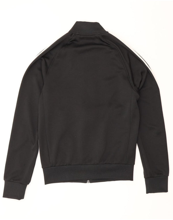 Adidas Damen Trainingsanzug Top Jacke UK 6 XS Schwarz