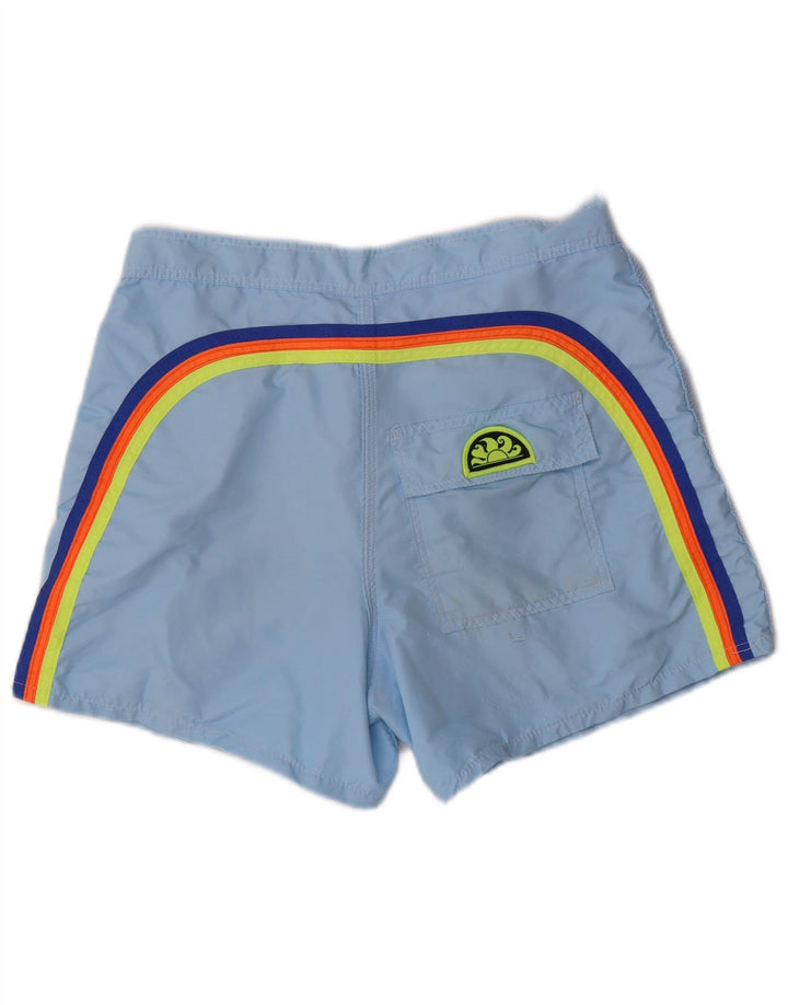 SUNDEK Damen Badeshorts IT 44 Mittelblaues Nylon