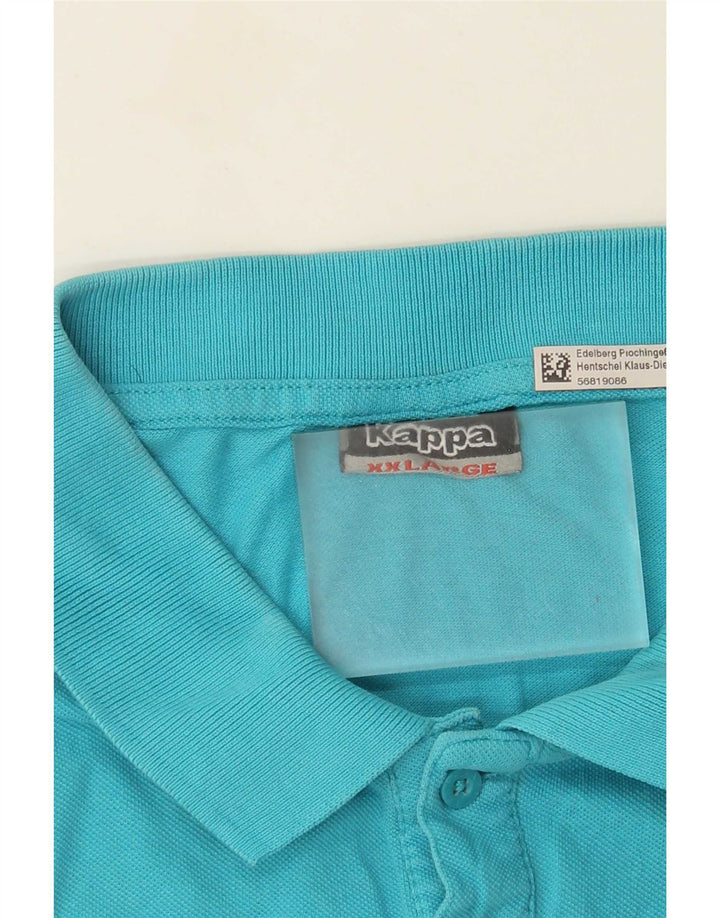 Kappa Herren Poloshirt 2XL Blau