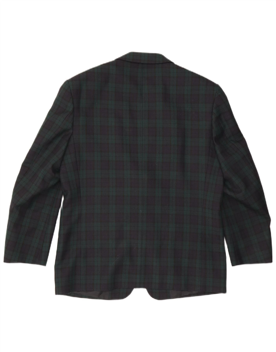 Douglas Herren-Blazer mit 2 Knöpfen, IT 50, groß, grün kariert, Polyester