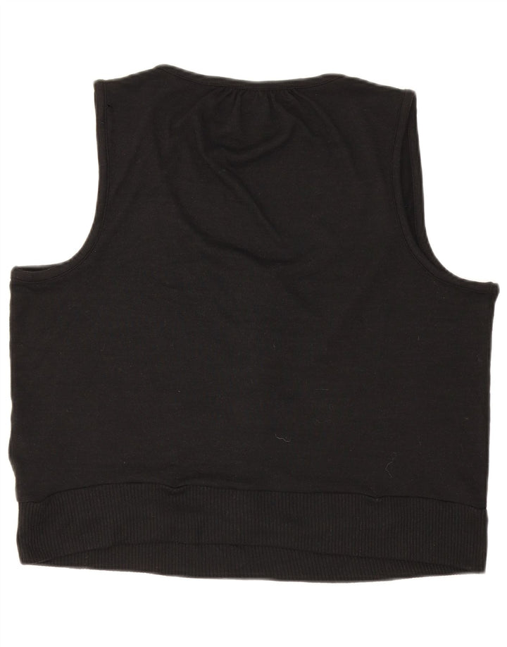 Gap Ärmelloses Damen-Blusenoberteil, UK 18, XL, Schwarz, Polyester
