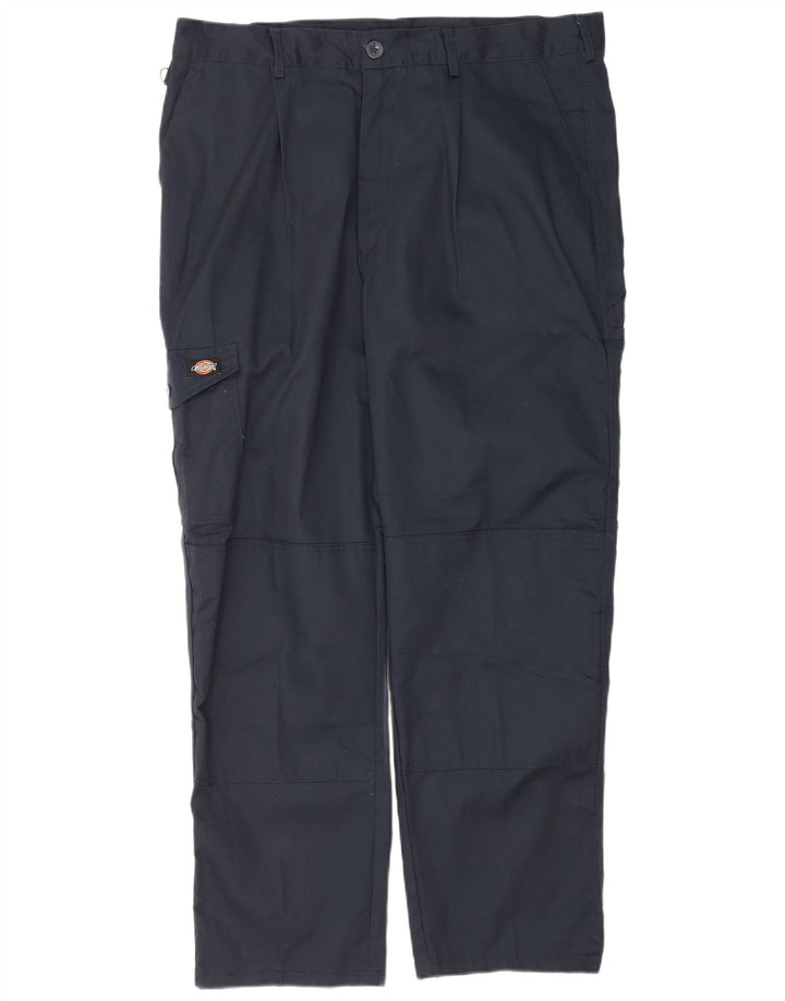 Dickies Gerade Herren-Cargohose W40 L31 Marineblaues Polyester