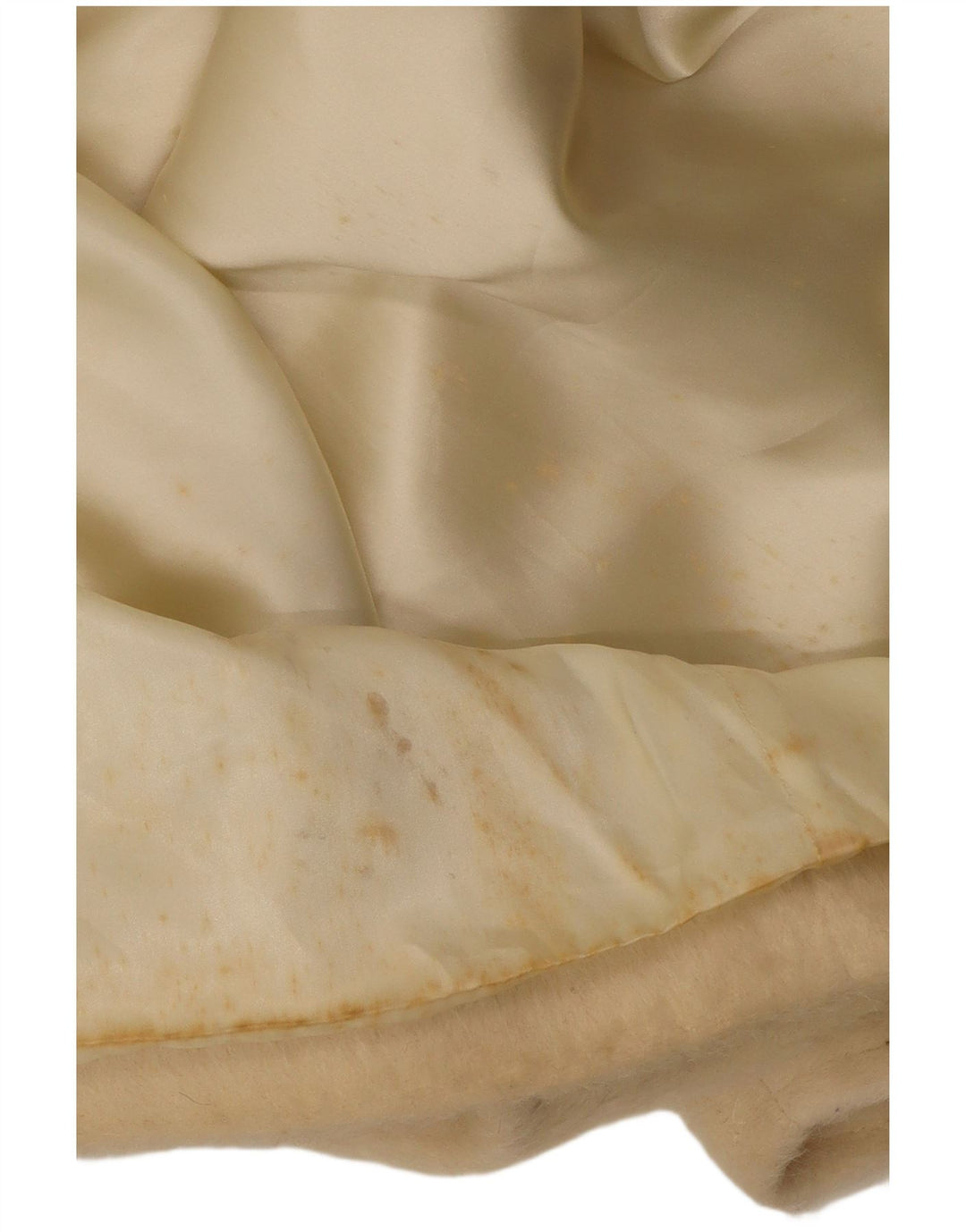 Max Mara Damen Zweireihiger Mantel UK 10 Small Off White Classic