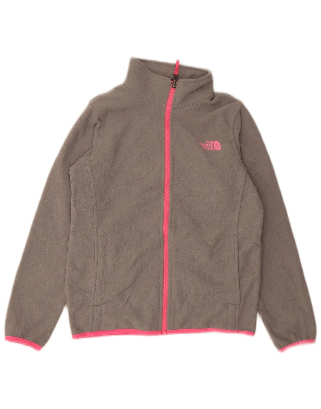 The North Face Fleecejacke für Mädchen, 10–11 Jahre, mittelgrau meliert