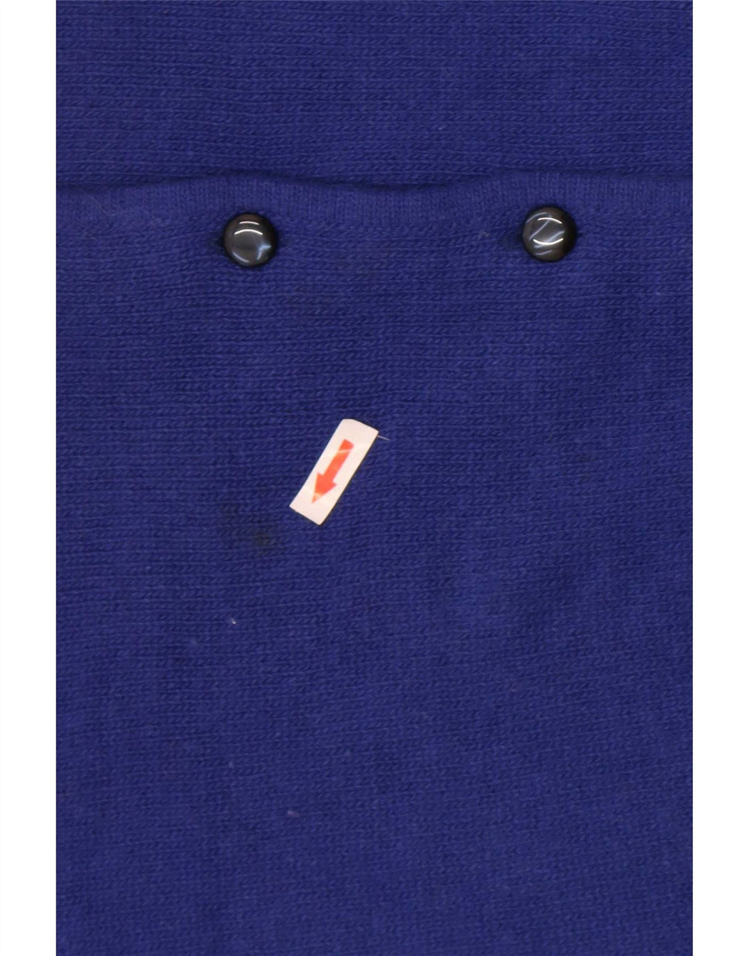 Vintage Damen Cardigan Pullover IT 44 Mittelblaue Wolle