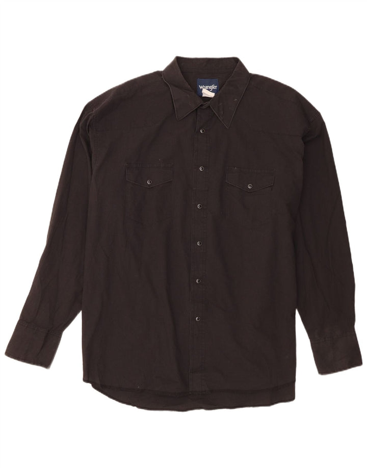 Wrangler Herrenhemd XL Schwarz