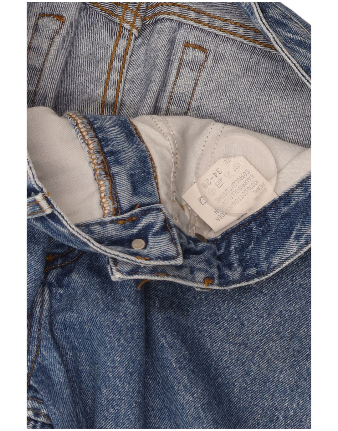 MAVERICK Herren Pearl Tapered Jeans W34 L29 Blau