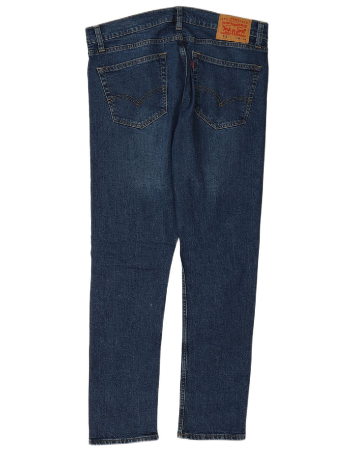Levi's Herren 511 Slim Jeans W36 L32 Blaue Baumwolle