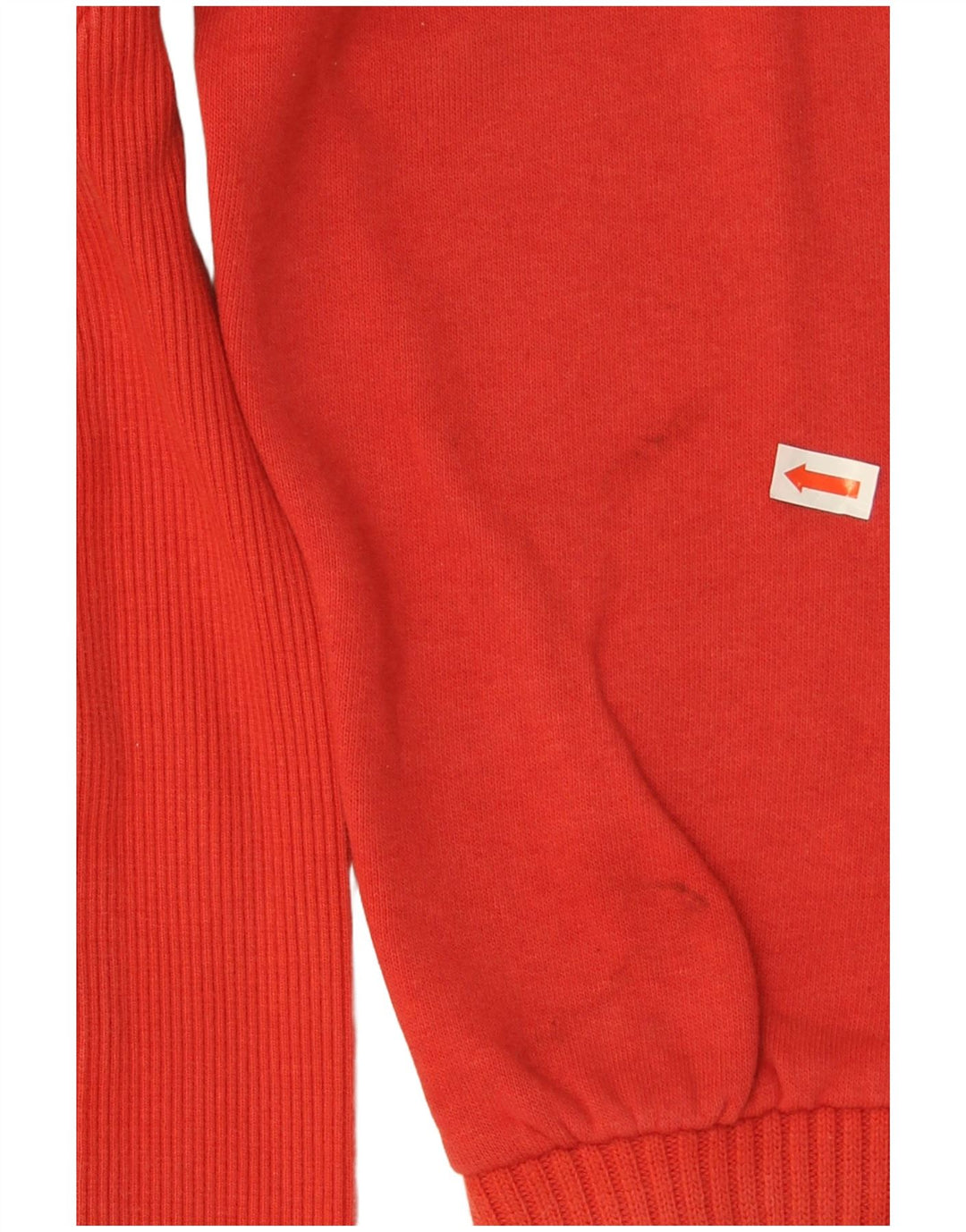 Puma Herren Grafik-Sweatshirt-Pullover aus mittelroter Baumwolle