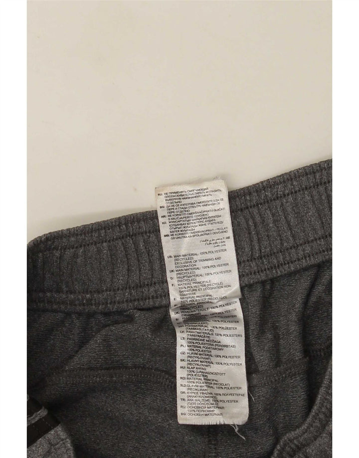Adidas Damen Trainingshose Jogger UK 8 Small Grau Polyester