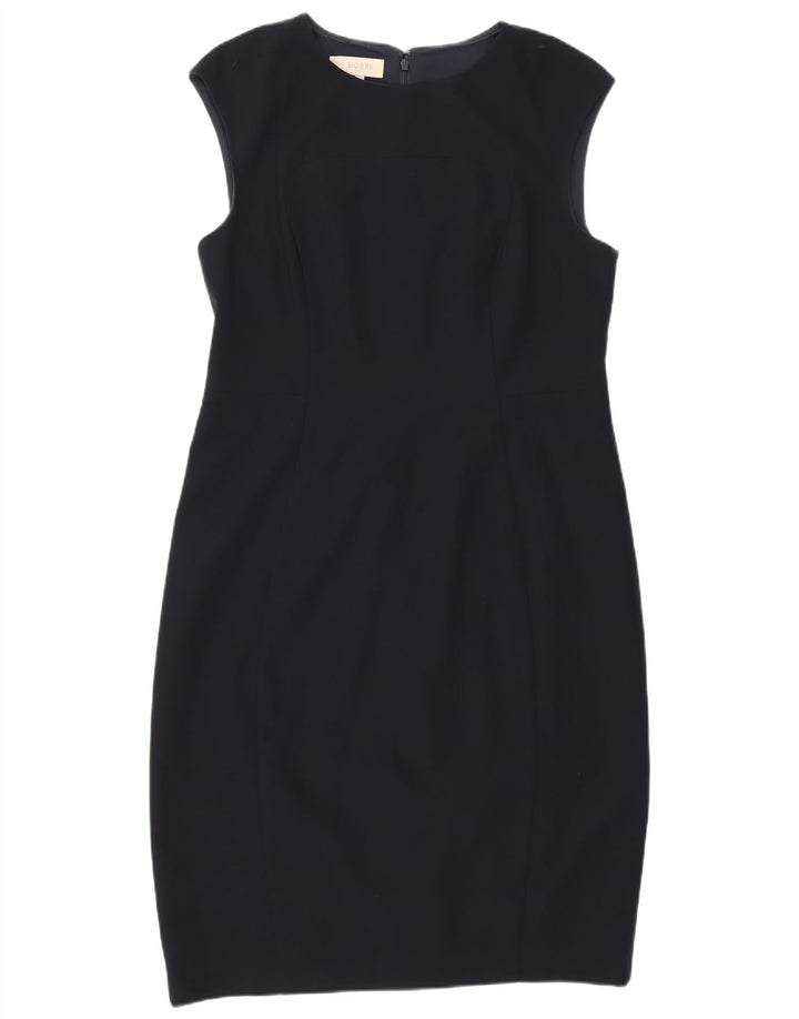 Hobbs Ärmelloses Damen-Etuikleid, Gr. 44, Marineblau, Polyester
