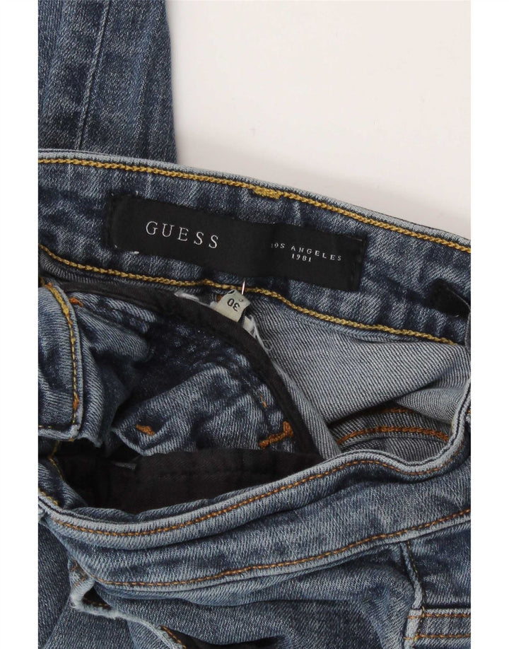 Guess Herren Skinny Jeans W30 L30 Blau