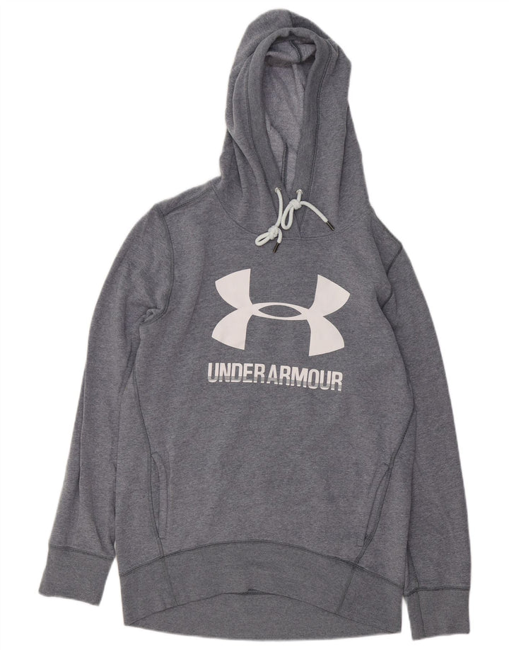 Under Armour Herren-Kapuzenpullover mit Grafik, Größe S, Grau, Baumwolle