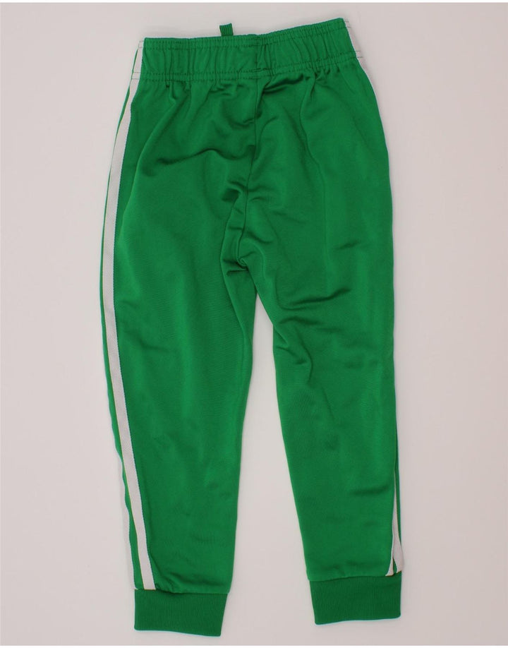 Kompletter Adidas-Trainingsanzug für Jungen, 4–5 Jahre, grünes Polyester