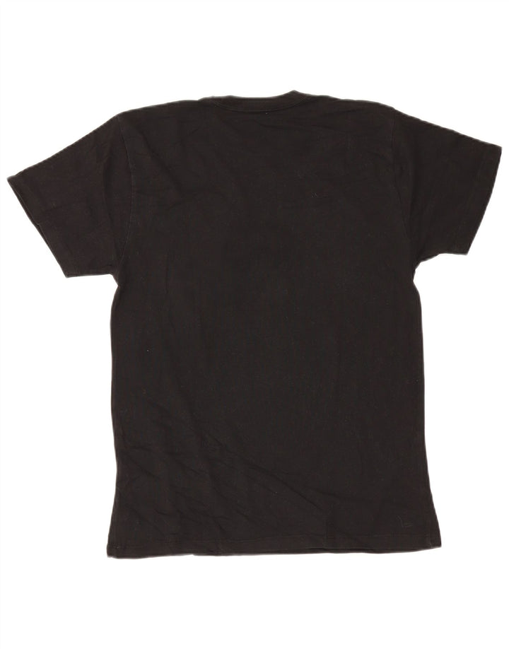 Hard Rock Cafe Herren Athens Grafik-T-Shirt aus mittelschwarzer Baumwolle