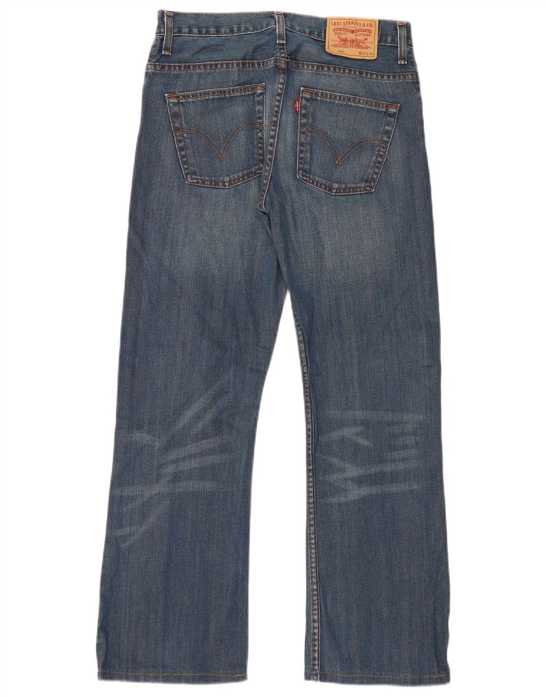Levi's Herren 507 Bootcut Jeans W30 L30 Blaue Baumwolle