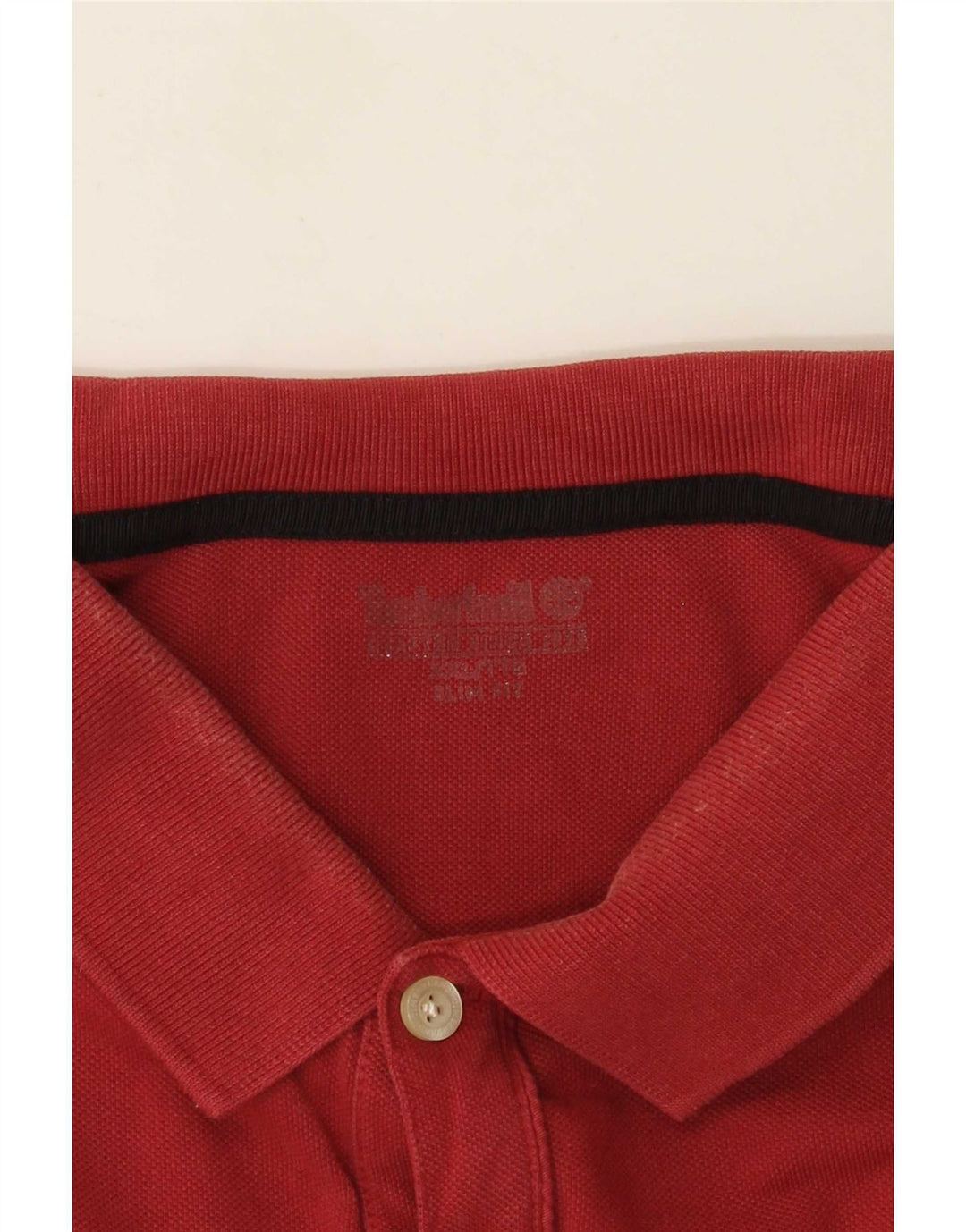 Timberland Herren Slim Fit Poloshirt 2XL Rot