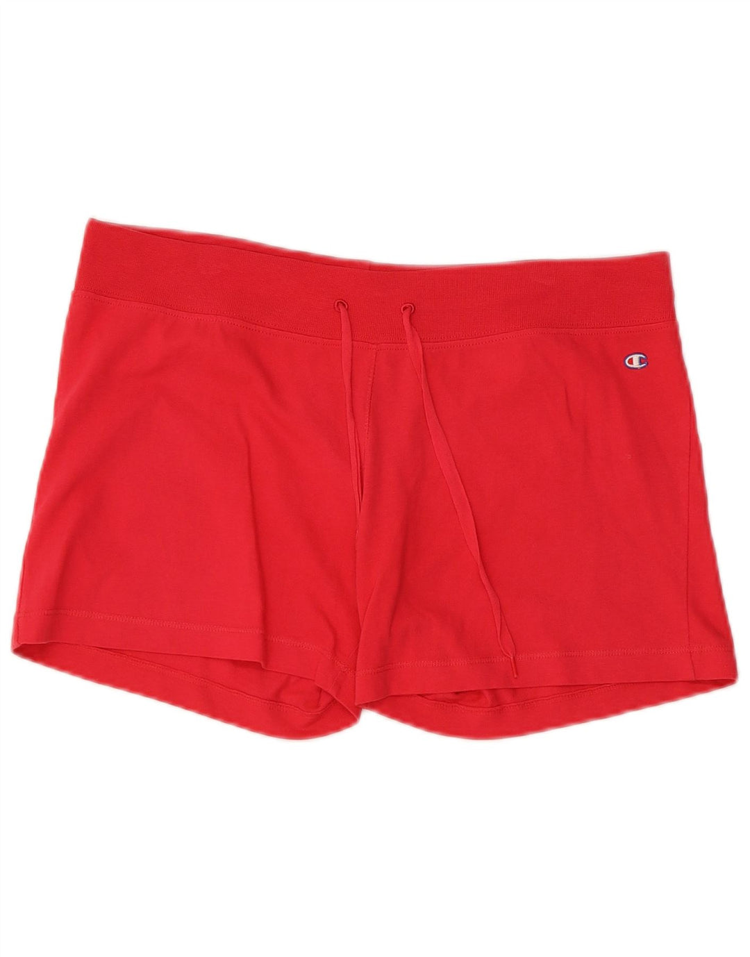 CHAMPION Damen Heritage Classics Sportshorts UK 14 Mittelrote Baumwolle