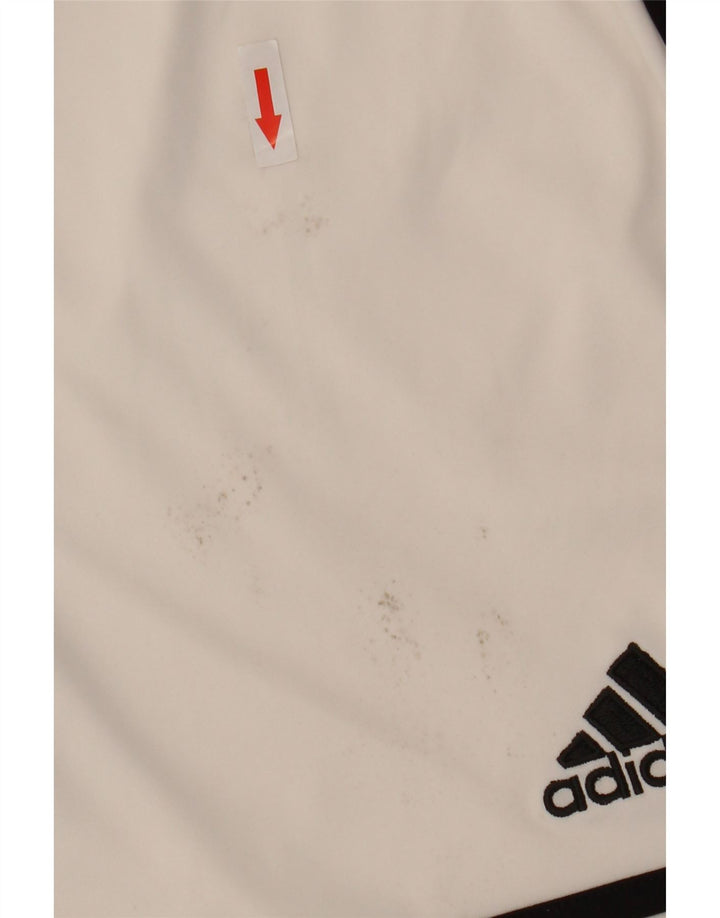 Adidas Herren Sport Shorts Small Weiß Polyester