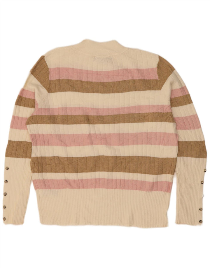 Marks & Spencer Damen-Pullover mit Rollkragen, Gr. 40, Größe M, Mehrfarbig
