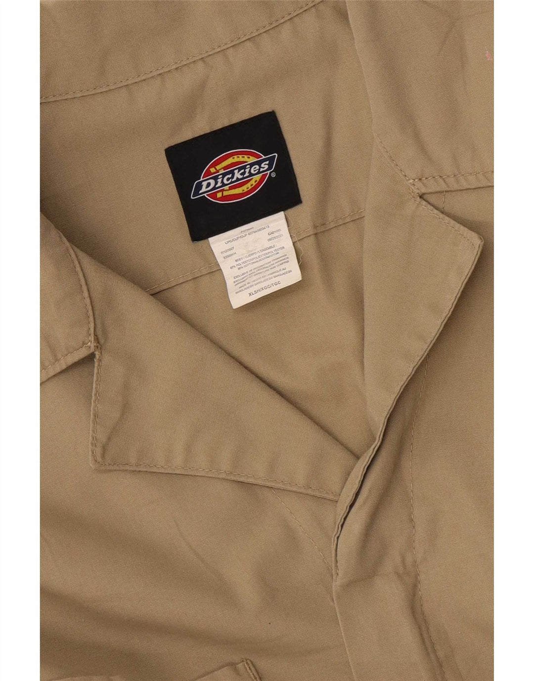 Dickies Herren Overall XL Beige Polyester