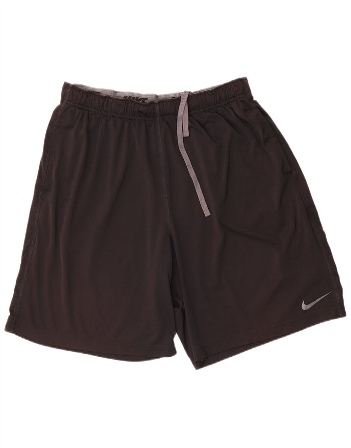 Nike Herren Dri Fit Sportshorts, Größe L, Schwarz