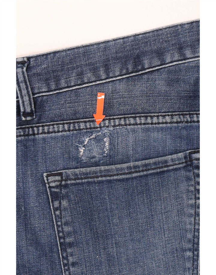 Hugo Boss Herren Stretch Slim Jeans W34 L32 Blaue Baumwolle