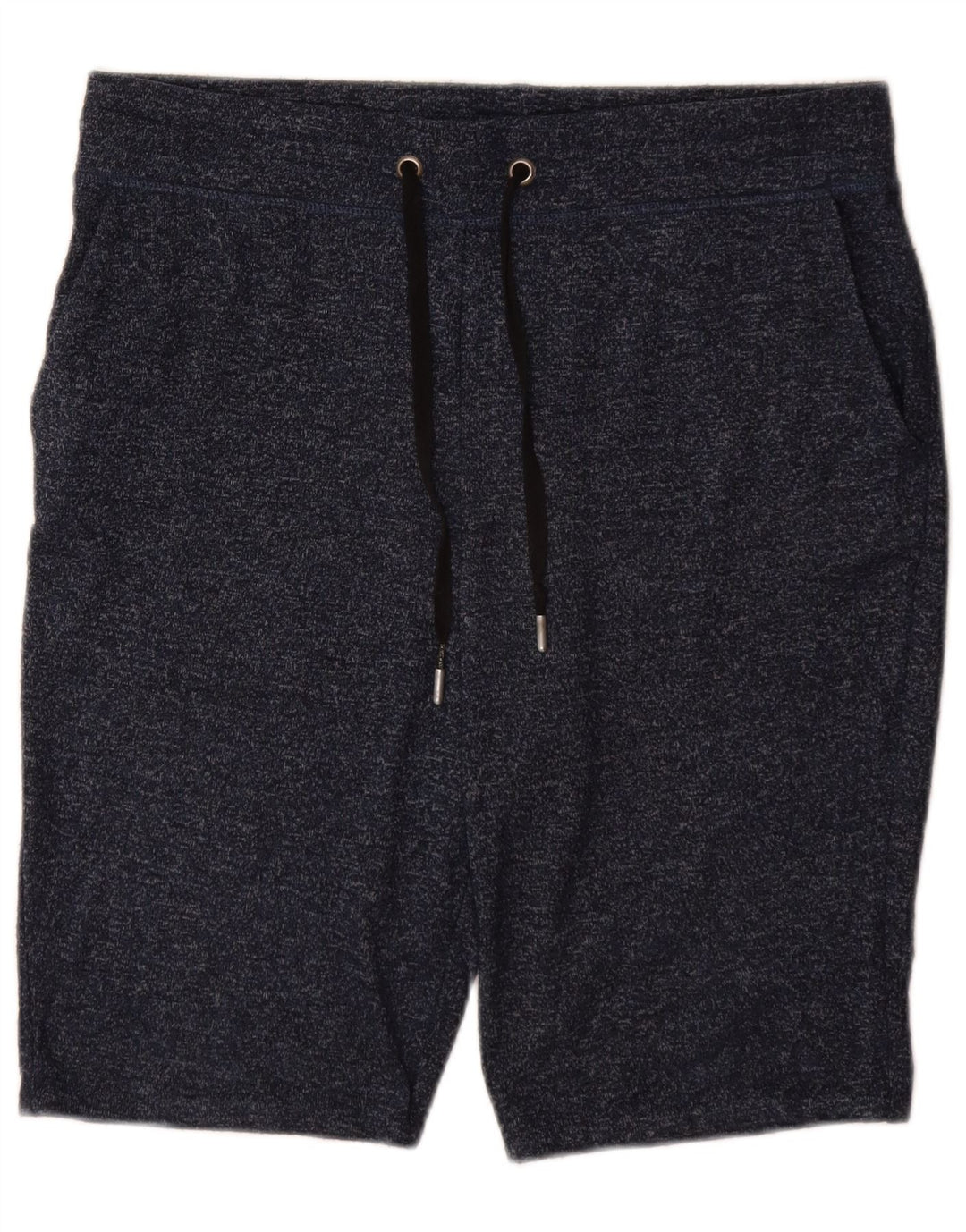 Marks & Spencer Damen Sportshorts UK 14 Large Marineblau meliertes Polyester