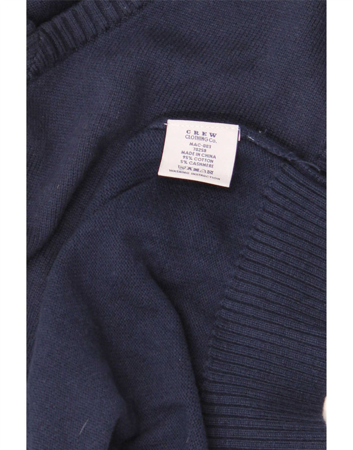 Crew Clothing Herren-Weste, Tanktop, Größe S, Marineblau, Baumwolle