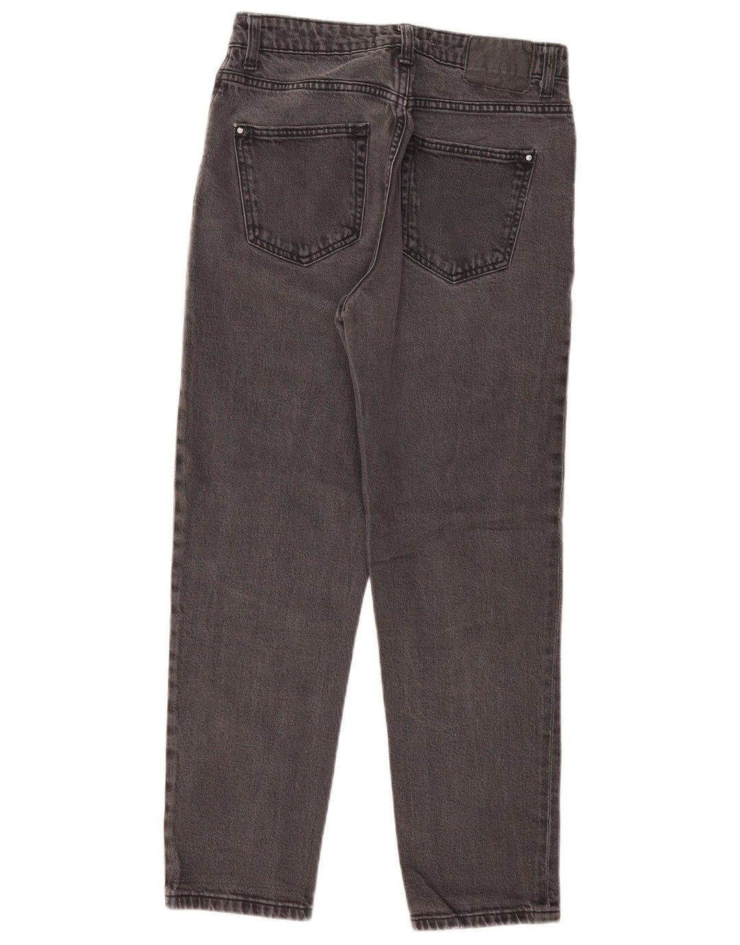 Zara Damen Tapered Jeans EU 38 Small W28 L27 Schwarz