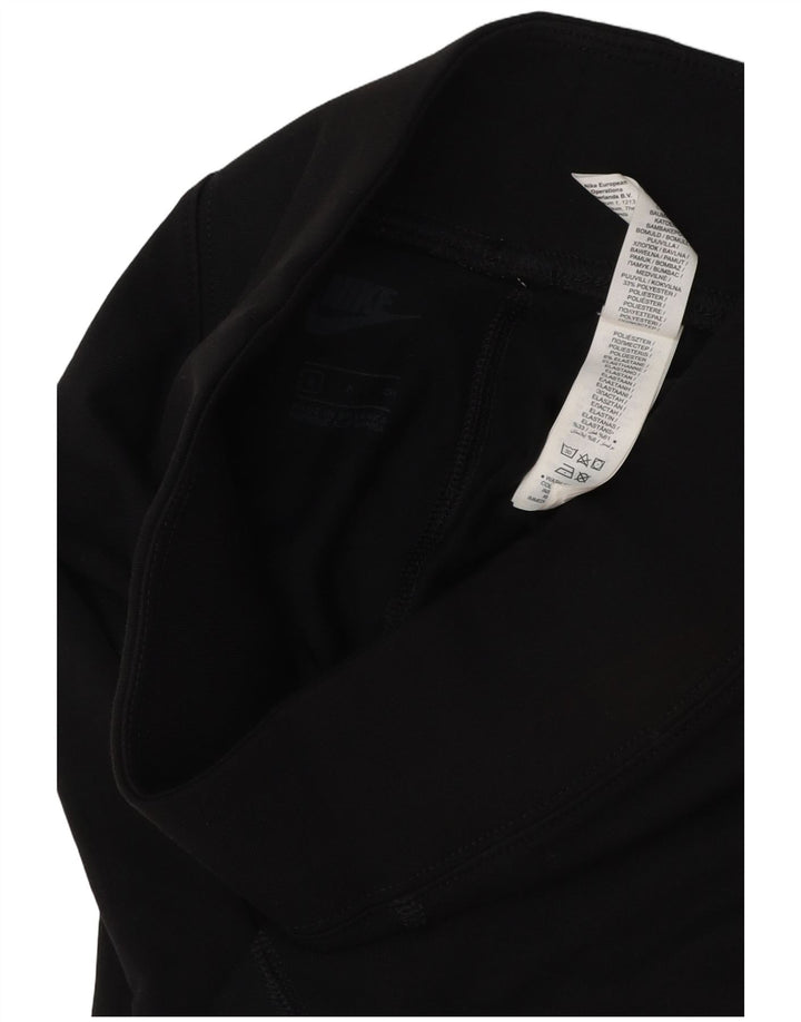 NIKE Damen-Leggings mit Grafik, UK 10, Größe S, Schwarz, Polyester
