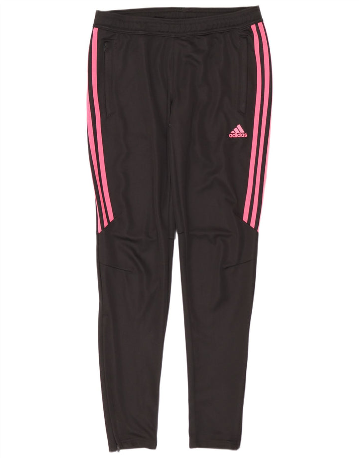Adidas Damen Climacool Trainingshose UK 8/10 Small Schwarz Polyester