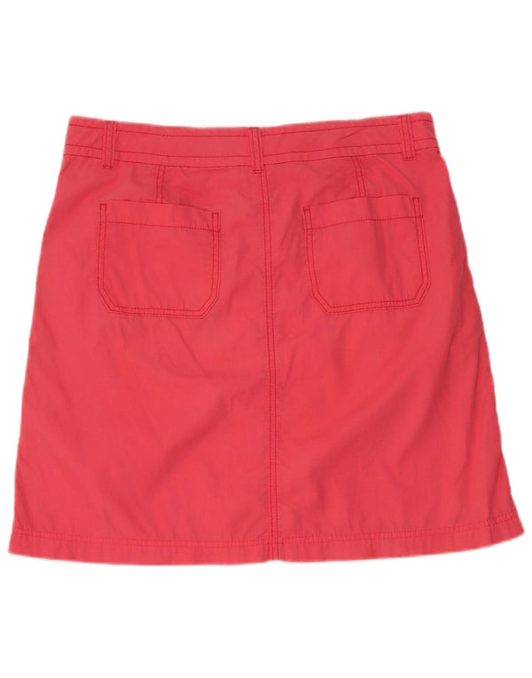 Marks & Spencer Damen Cargorock UK 12 Medium W32 Rosa Baumwolle
