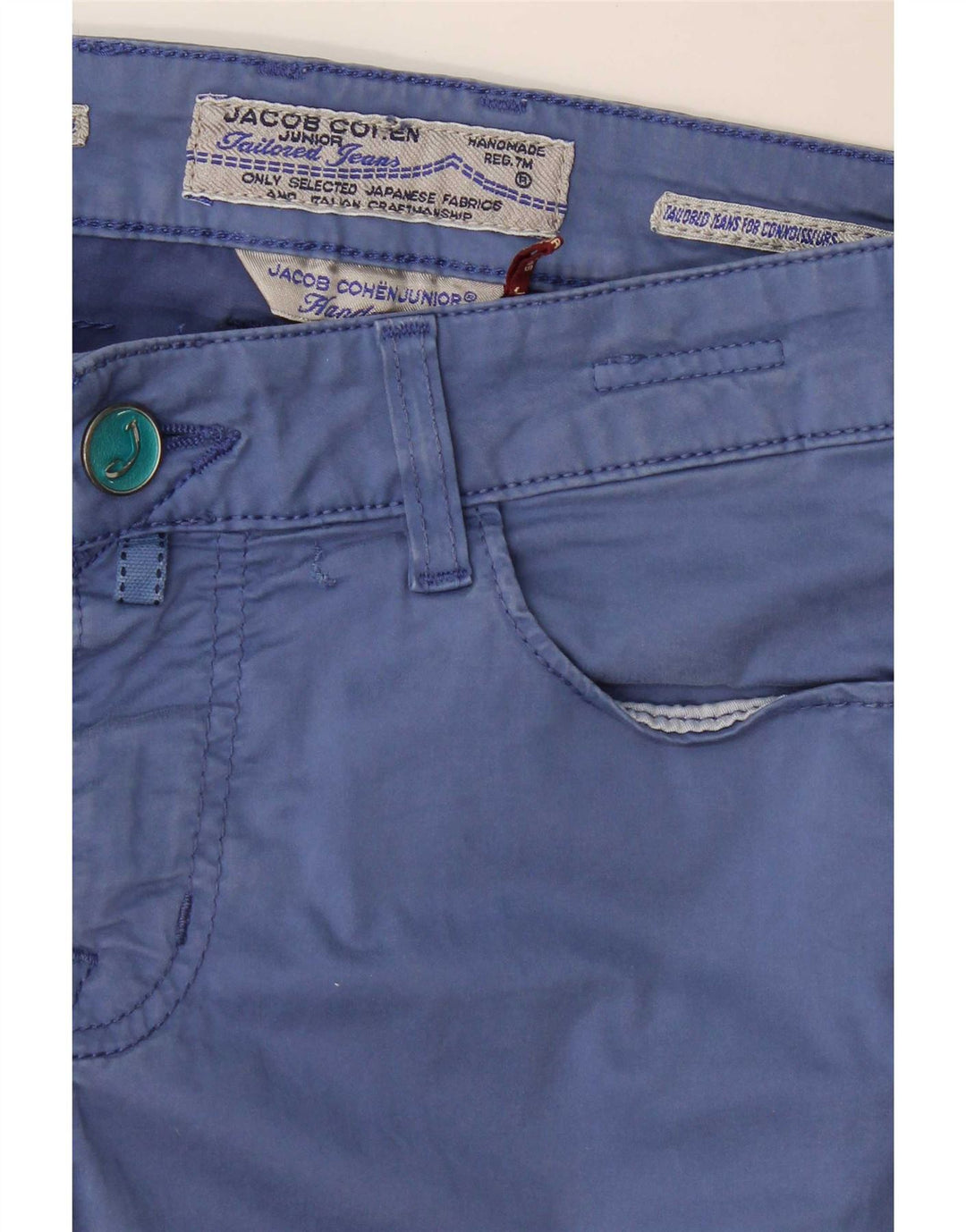 Jacob Cohen Damen Slim Freizeithose W30 L31 Blau