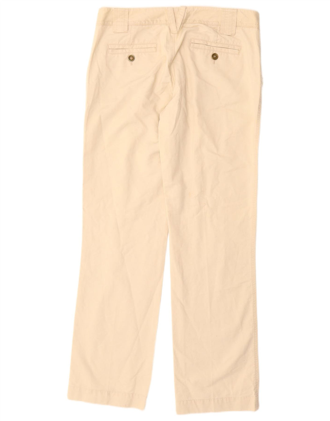 MASSIMO DUTTI Gerade Chino-Hose für Damen, EU 42, Größe L, W32, L33, Beige