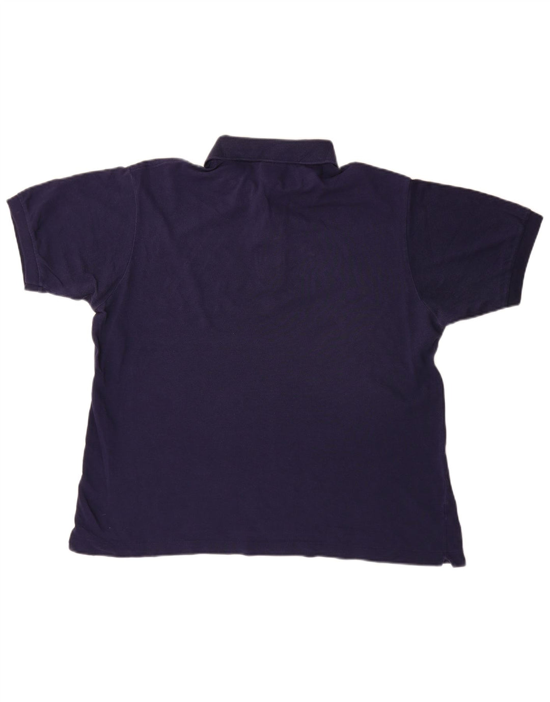 Lacoste Herren-Poloshirt, Größe 5, groß, marineblaue Baumwolle