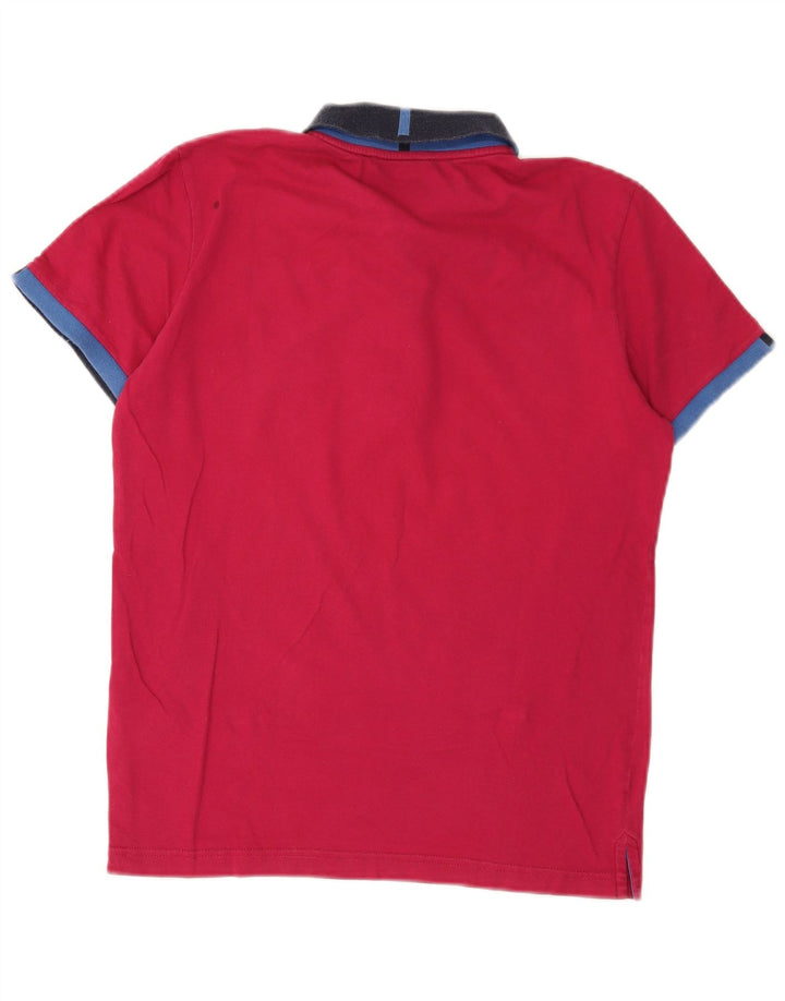 SIVIGLIA Herren-Poloshirt mit normaler Passform, Größe S, rosa, Baumwolle