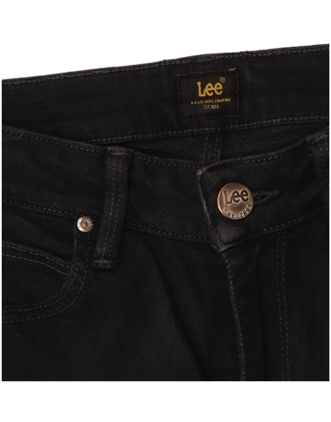 Lee Damen Skinny Jeans W28 L28 Marineblau