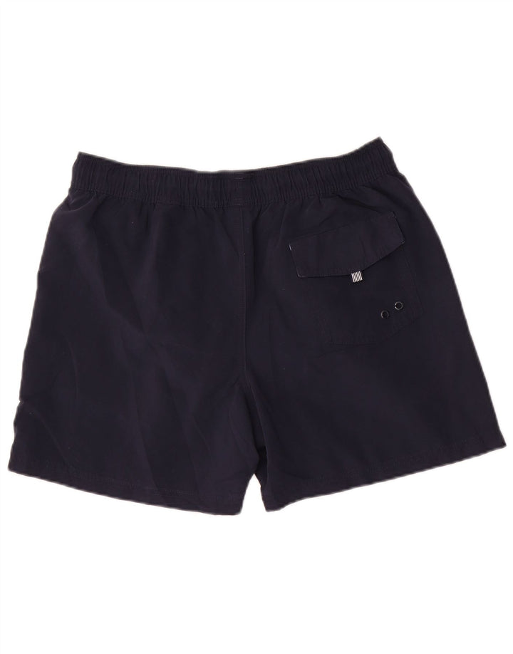 Marks & Spencer Herren-Badeshorts, mittelgroß, marineblau, Polyester