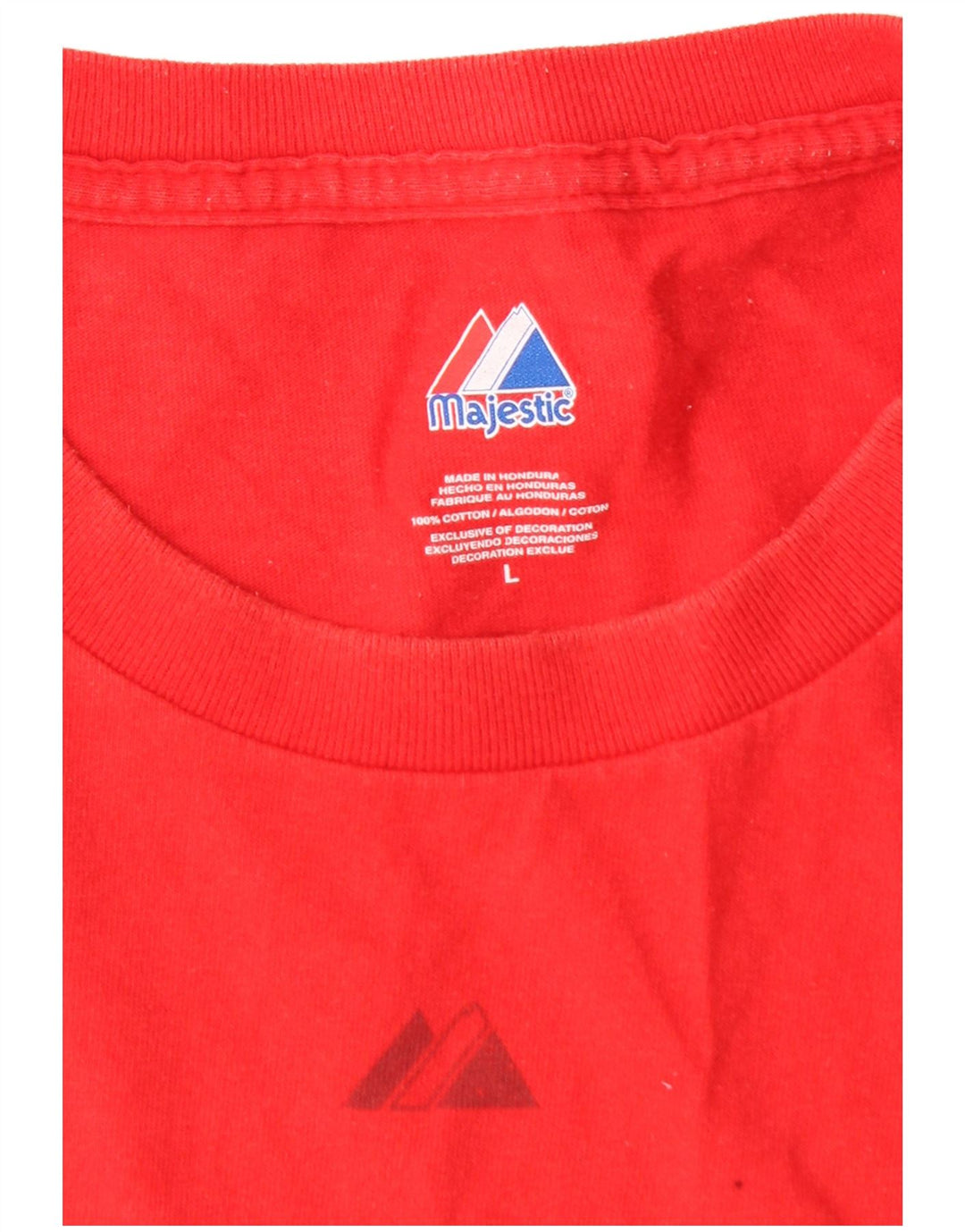 MAJESTIC Herren St. Louis Cardinals Grafik-T-Shirt-Oberteil, großes rotes Baumwoll-T-Shirt