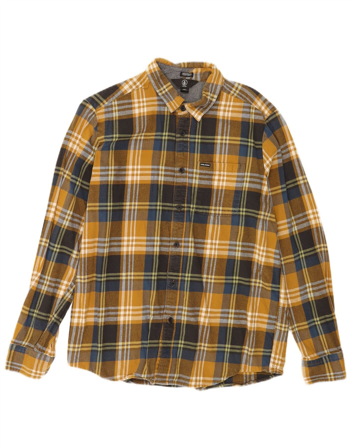 Volcom Herren-Flanellhemd mit moderner Passform, groß, mehrfarbig, kariert, Baumwolle