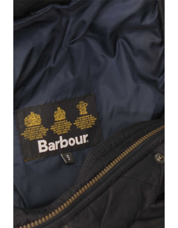 Barbour Herren Steppjacke UK 36 Small Marineblau Polyester