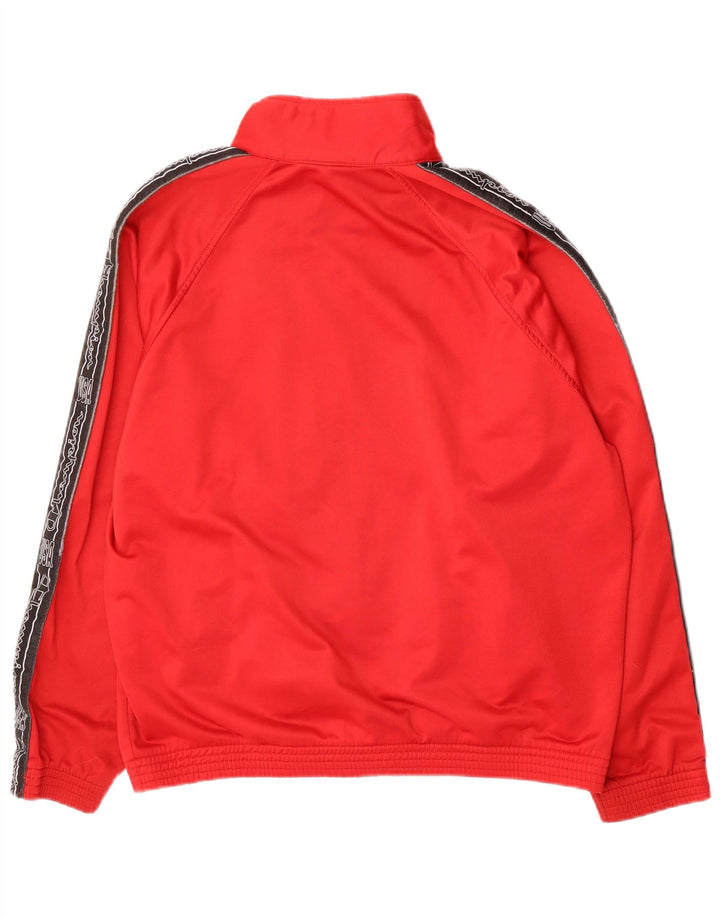 Champion Herren-Trainingsanzugoberteil mit Grafik, Größe L, Rot, Polyester