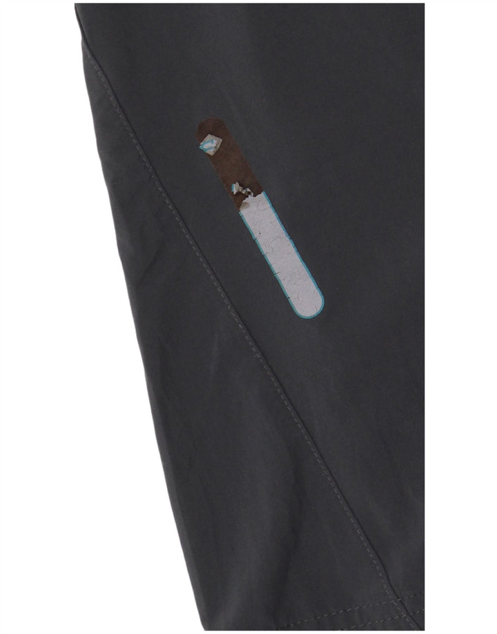Puma Herren Sportshorts mittelgraues Colourblock-Polyester
